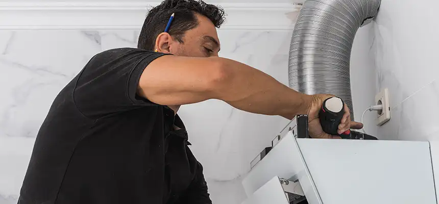 Precision In-wall Dryer Vent Cleaning & Rerouting Corrections in Four Corners, FL