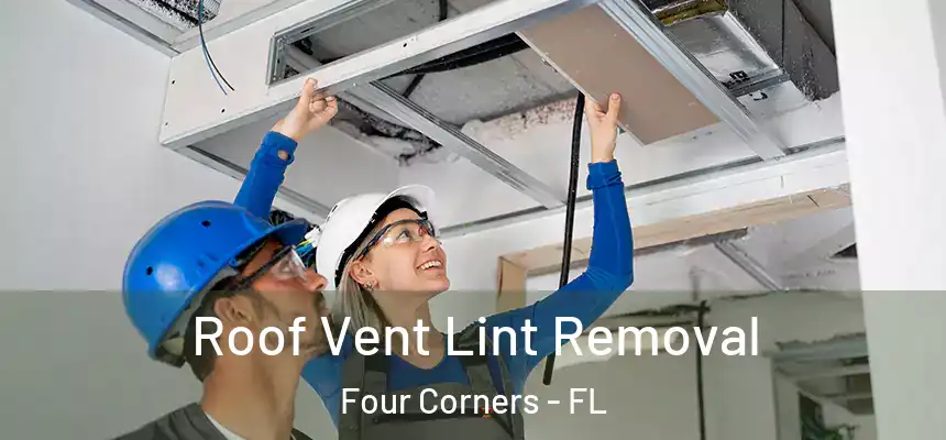 Roof Vent Lint Removal Four Corners - FL